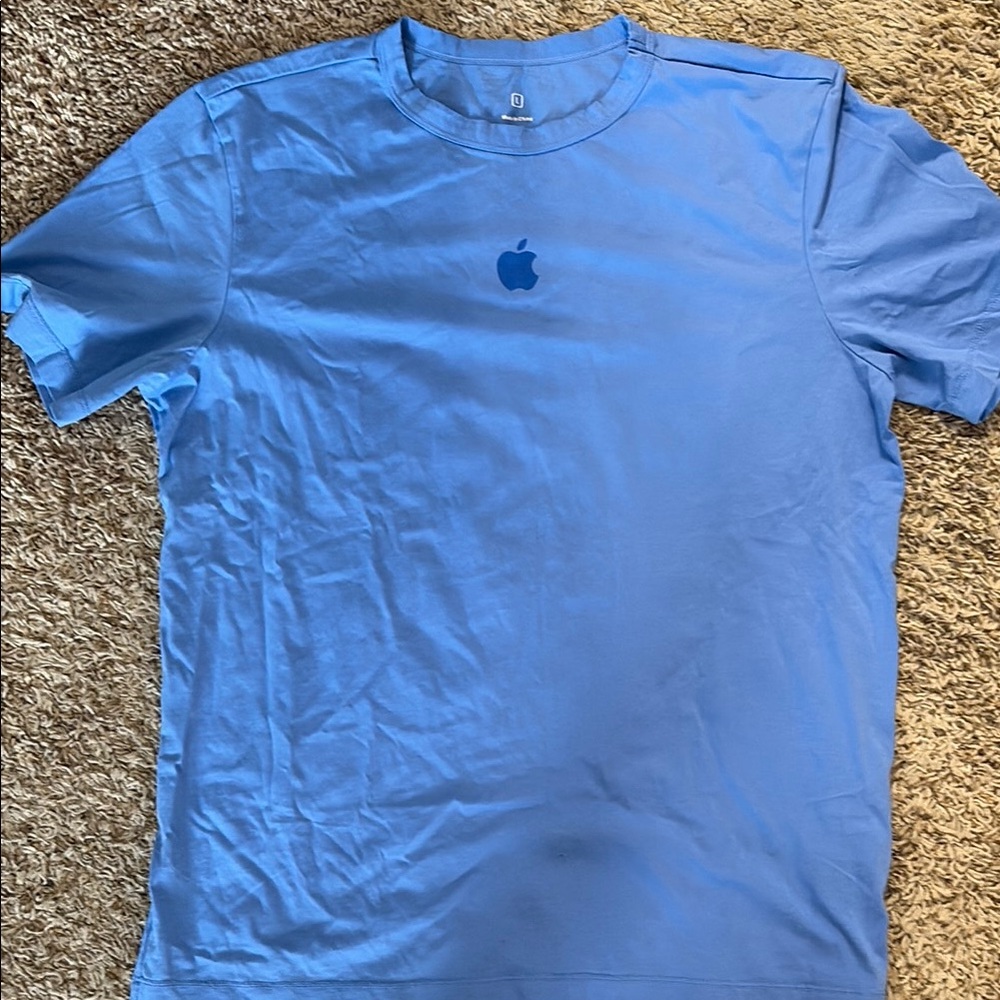 Apple Blue Short Sleeve Tee
